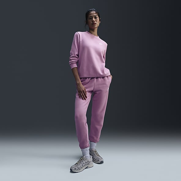 Pink nike pants hot sale